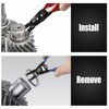 LEONTOOL 4 Pcs Mini Snap Ring Pliers Set, 3" Internal