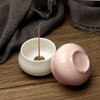 Nannlia Incense Burner, Stylish Mini Buddhist Altar, Ceramic Incense Holder,