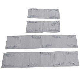 Toddler Bed Rail Guard Tall Crib Bed Rail for Toddlers Baby Safety Bed Rail Guards Side Railing Guards Grey