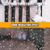 6 Pack 13 Feet Outdoor Pipe Cover for Winter with