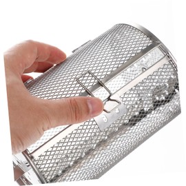 SHOWERORO Air Fryer Accessories Rotating Grill Oven Basket Stainless Steel Heat Resistant Easy to Clean Versatile