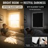 95-98% Blackout Self-Adhesive Window Curtain Cloth Shade