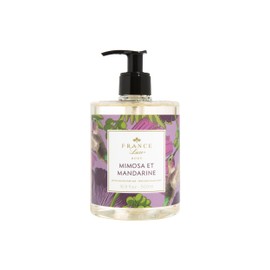 France Luxe Body French Perfumed Hand Soap, Mimosa Citrus & Bergamont Luxury Hand Soap, Moisturizing Coconut & Olive Oils Leave Hands Soft, 16.9 Oz.