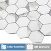 OYASIMI Hexagon Peel and Stick Backsplash for Kitchen Wall,10 Sheets