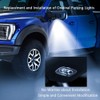 2Pcs Side Mirror Logo LED Welcome Lights Puddle Lamp Projector