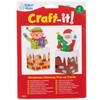 Baker Ross AR850 Chimney Pop-up Colour Christmas Card Making for