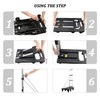 Hand Truck,LIDTOP Folding Hand Truck Foldable with 7 Wheels Heavy