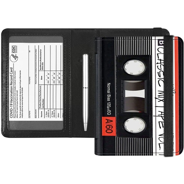 Rossy Passport and Vaccine Card Holder Combo,Passport Holder with CDC