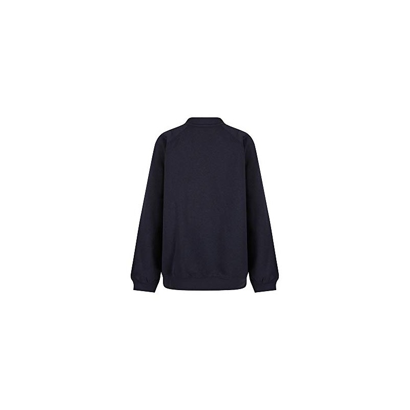 Trutex Unisex 260g Sweatshirt Cardigan, Blue (Navy), 3-4 Years UK