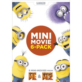 Despicable Me & Despicable Me 2 Moni Movie 6 Pack