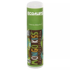 Eco Lips Mongo Kiss Lip Balm Peppermint, 0.25 Ounces