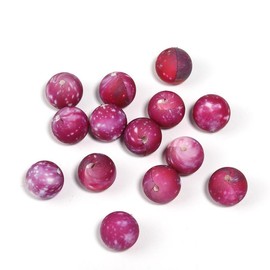 【B170】 Beads for DIY Projects: 15mm Round, Mixed Color, 30Qty PRINT, 50Qty SOLID Silicone Beads - B170:_#27 YM512