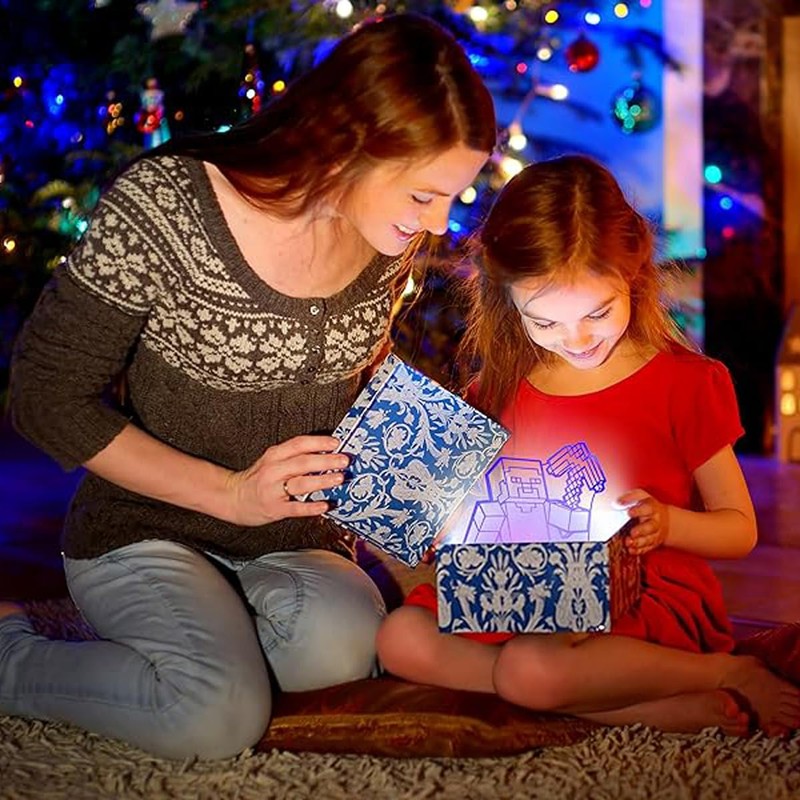 BIRBANN Minec Light, Minec Night Light, 3D Illusion Light, Minec