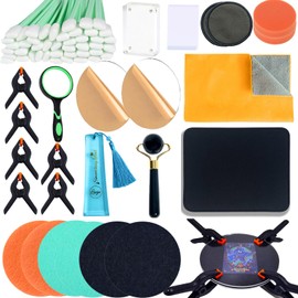 Luxiys 174 Pcs Trading Card Cleaning Care Tool Accessory Kit, Sports Card Care Flattening Cleaning Kit