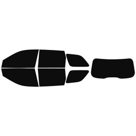 The Tint Effect Precut Window Tint Kit Compatible with Jeep Grand Cherokee SUV (2014-2021) (Full Car: 5%) Automotive Film