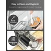 Juicer Machines, Juilist 3" Wide Mouth Juicer Extractor, for Vegetable