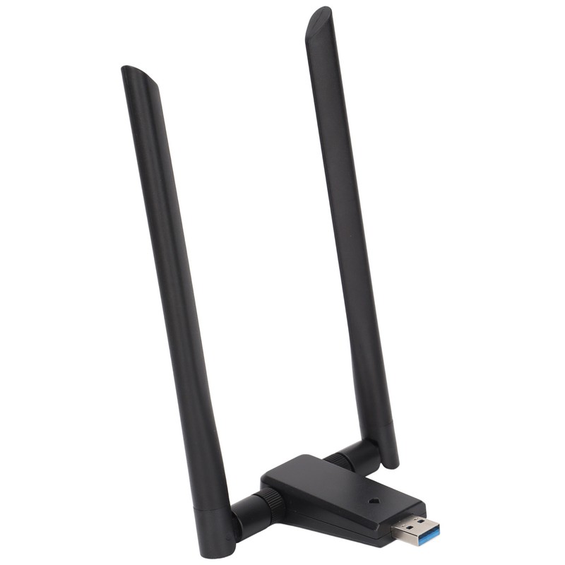 WiFi Adapter Dual 5Dbi Antenna 802.11ac 5G 2.4G USB3.0 1200Mbps