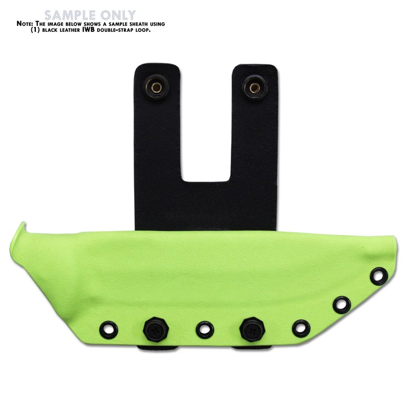IWB Belt Loop - Double Strap - (8-9oz Leather) -