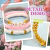 ACEDRE Mother's Day Stretch Bracelets for Women Mama Stackable Clay