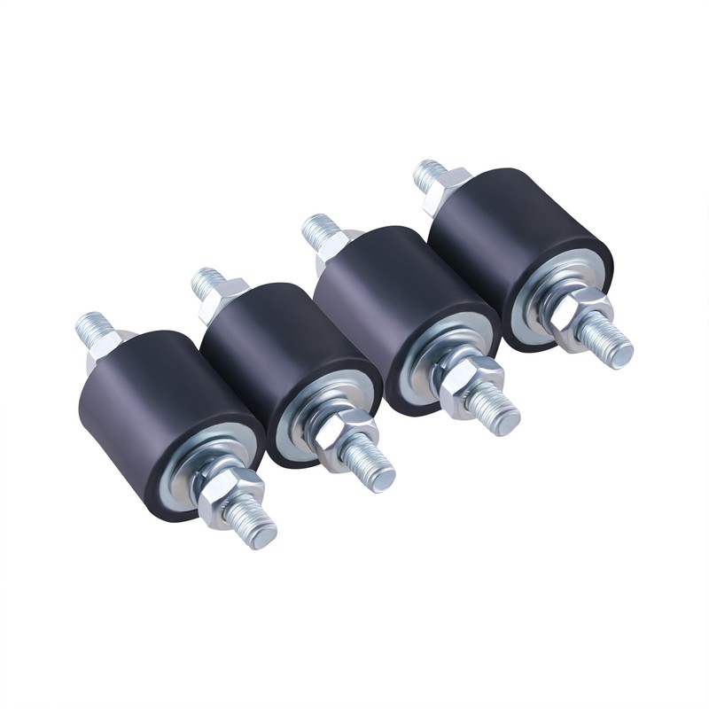 CNCYEAH 4 Pieces M8 Rubber Bearings, Rubber Buffer Anti-Vibration Male,