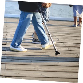 SAFIGLE 2Pcs Skid Rubber Sleeve for Walking Sticks Foot Cover for Enhanced Stability Hard Surfaces Durable Crutch End Mats for Hiking and Outdoor Activities