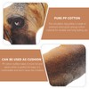 Garneck 3D Dog Cushion Simulation Plush Inu Cushion Stuffed Animal