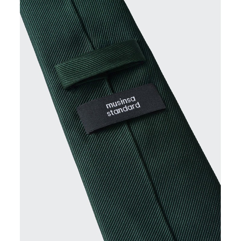 Musinsa Standard Silk Solid Tie [Green]