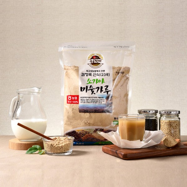[On Sale] [Green Spoon] Sogaya Misut Powder 1kg, Black Grain Seonsik Saegoseong Nonghyup