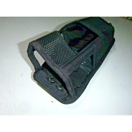 NEW Harris Communications Black Molle Military Police Windowed MBITR Radio Pouch