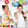 PLULON 10 Pcs Kids Apron Bulk Adjustable White Chef Apron