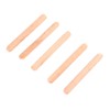 Pack of 50 Wooden Dowel Pins, Round Ribbed Wooden Craft