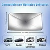 Parasol para Auto Plegable Tipo Sombrilla 79x140 cm con Protección