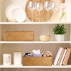 OLegei Storage Basket, Wicker Basket, Shelf Basket, Braided Basket with