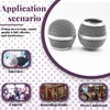 Cionyce SM58 Microphone Head Replacement, Standard Size, 4 Pack