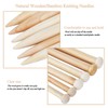Coopay Huge Knitting Needle 25mm, Big Knitting Needle for Super