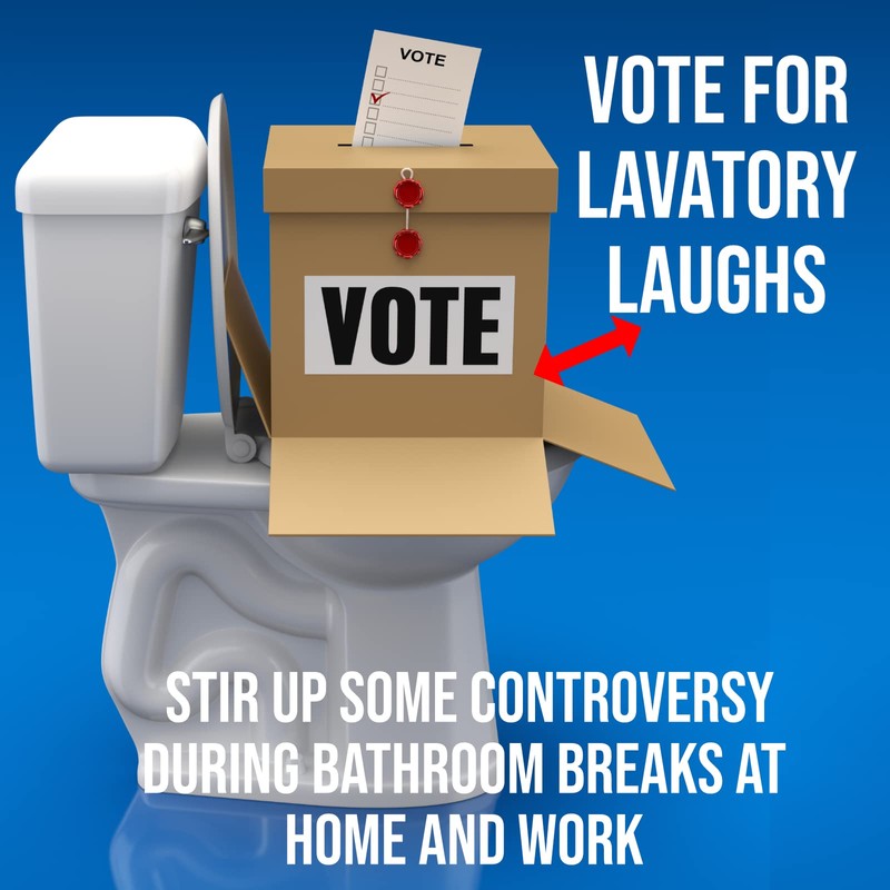 Fairly Odd Novelties Bill Clinton Novelty Toilet Paper, Multi-colored