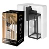 Emliviar Outdoor Wall Lantern, 13.8 Inch 1-Light Exterior Porch Light