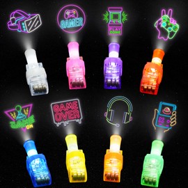 KatchOn, Video Game Party Favors-LED Finger Lights - Pack of 36 | Finger Lights for Kids Bulk | Goodie Bags Stuffers for Kids, Boys, Girls | Party Favors for kids 8-12, Video Game Birthday Decorations