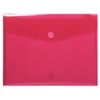 Exacompta 56420E Pack of 5 Plastic Envelopes DIN A5 for