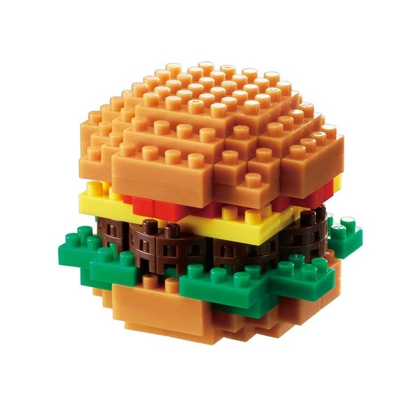 nanoblock Hamburger Building Kit
