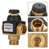 DN20 Male Thread Brass 3 Way Thermostatic Mixer Valve with