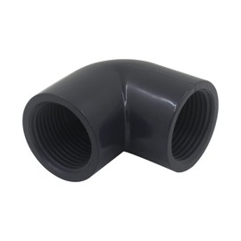 PVC Threaded Elbow 90 Degree Pipe Connector Pool Pipe Fittings Irrigation Coupling Adapter Joint Angle Garden