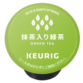 KEURIG K-CUP Green Tea with Matcha, 24 Cups, 0.1 oz (3 g) x 12 Packs x 2 Boxes, Green TEA
