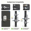 Veise Keypad Door Lock with Handle, Keyless Entry for Front