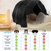 Indoor Blackout Tent with Noise Reduction for Restful Sleep Portable
