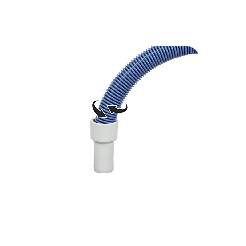 ATIE 1.5" Spiral Pool Vacuum Hose Cuff Fits 1.5" Inch