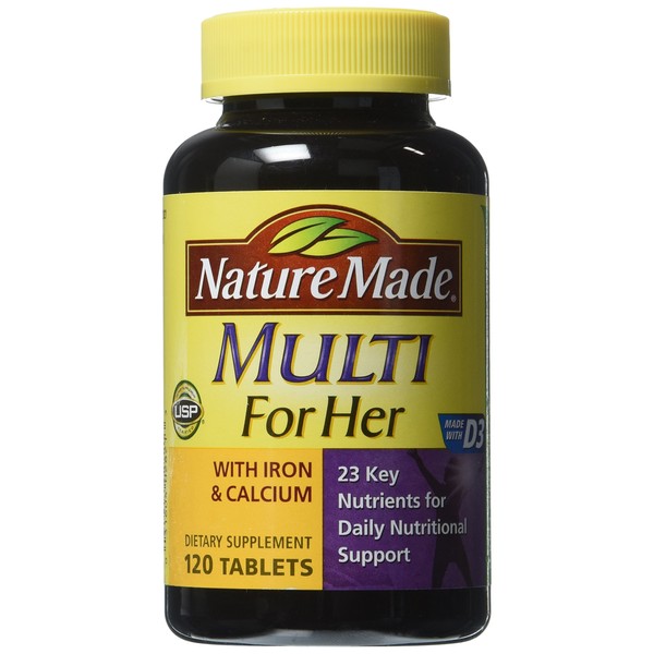 Nature Made Multi For Her - 120 Tablets