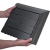 GreenBrokers DEKCO 1 Piece Composite Wood Plastic Decking Interlocking Tiles