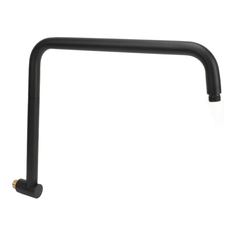 Shower Head Extension with Flange S Shape Shower Arm Wall