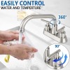 Bietor Utility Laundry Sink Faucet Tub Faucets for & Room